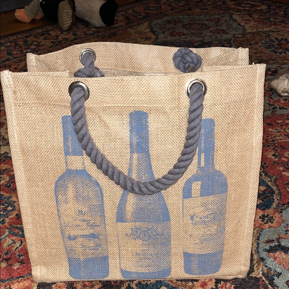 6 Bottle Jute Bag